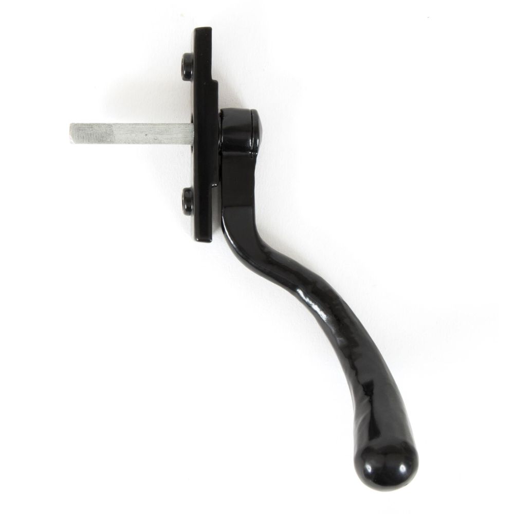 From The Anvil - Black Large 16mm Peardrop Espag - LH | Sku. 33340 | Trade Door Handles.