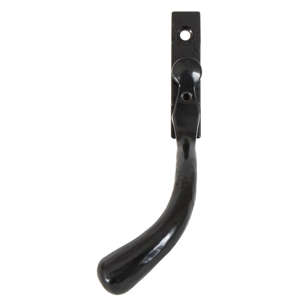 From The Anvil - Black Large 16mm Peardrop Espag - LH | Sku. 33340 | Trade Door Handles.