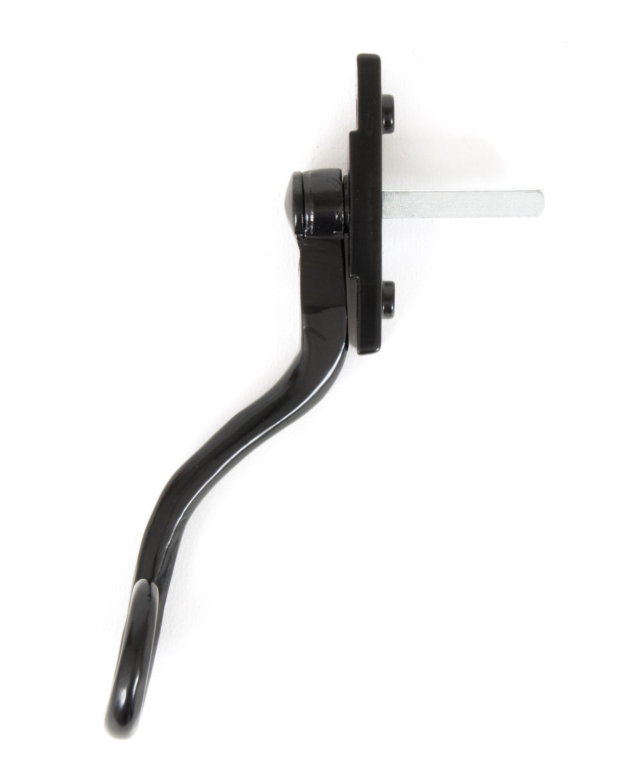 From The Anvil - Black Large 16mm Monkeytail Espag - RH | Sku. 33341 | Trade Door Handles.