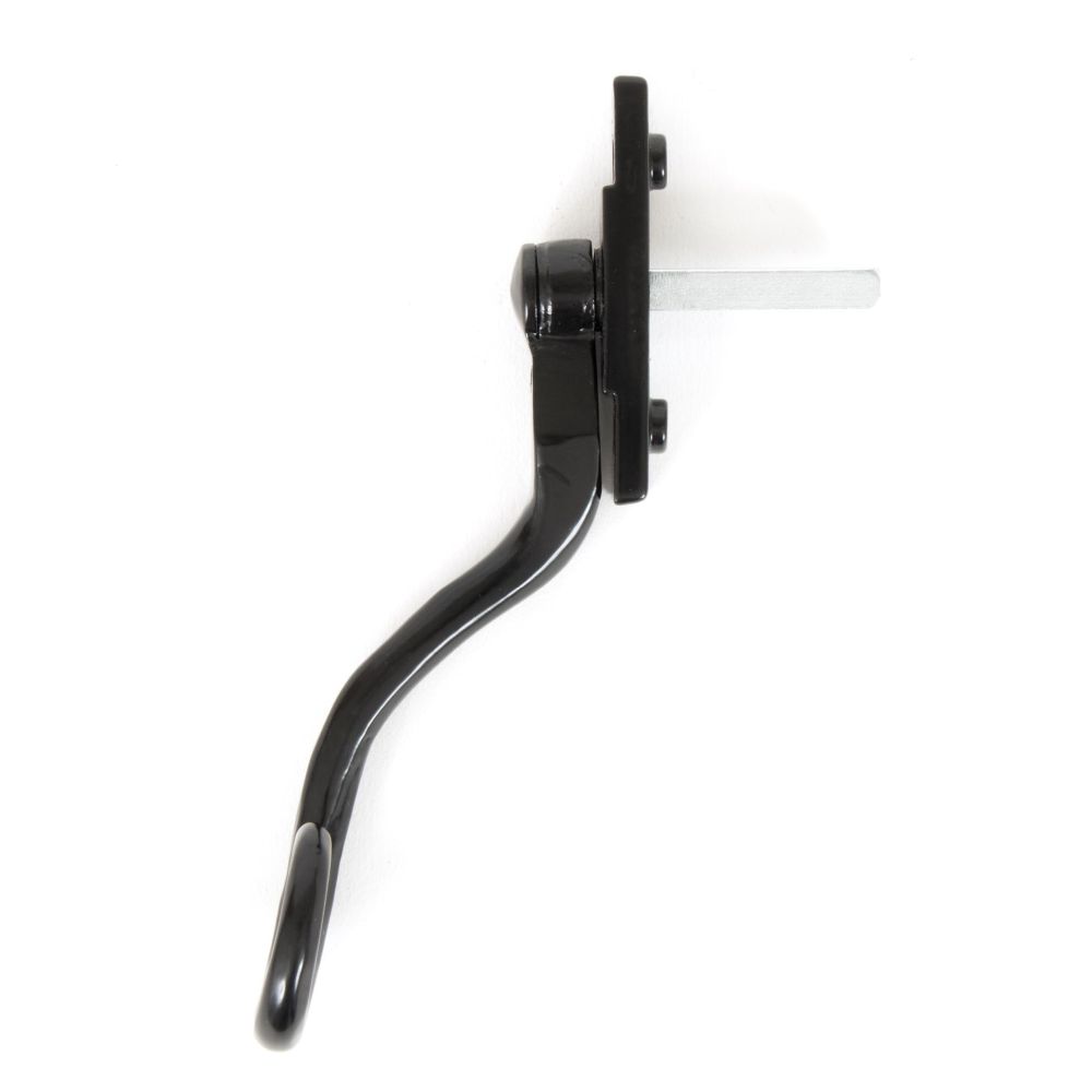 From The Anvil - Black Large 16mm Monkeytail Espag - RH | Sku. 33341 | Trade Door Handles.