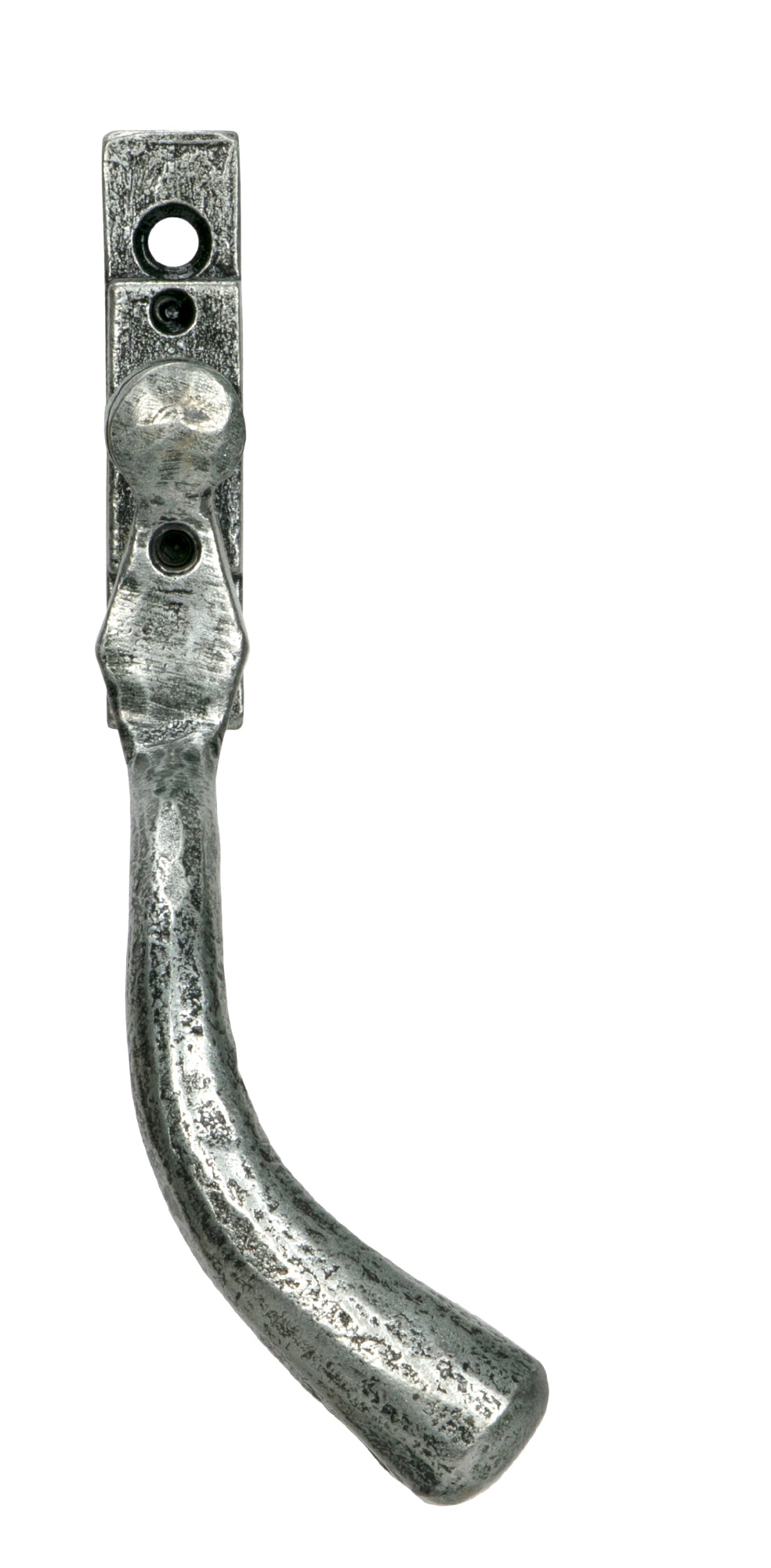 From The Anvil - Pewter Large 16mm Peardrop Espag - RH | Sku. 33343 | Trade Door Handles.