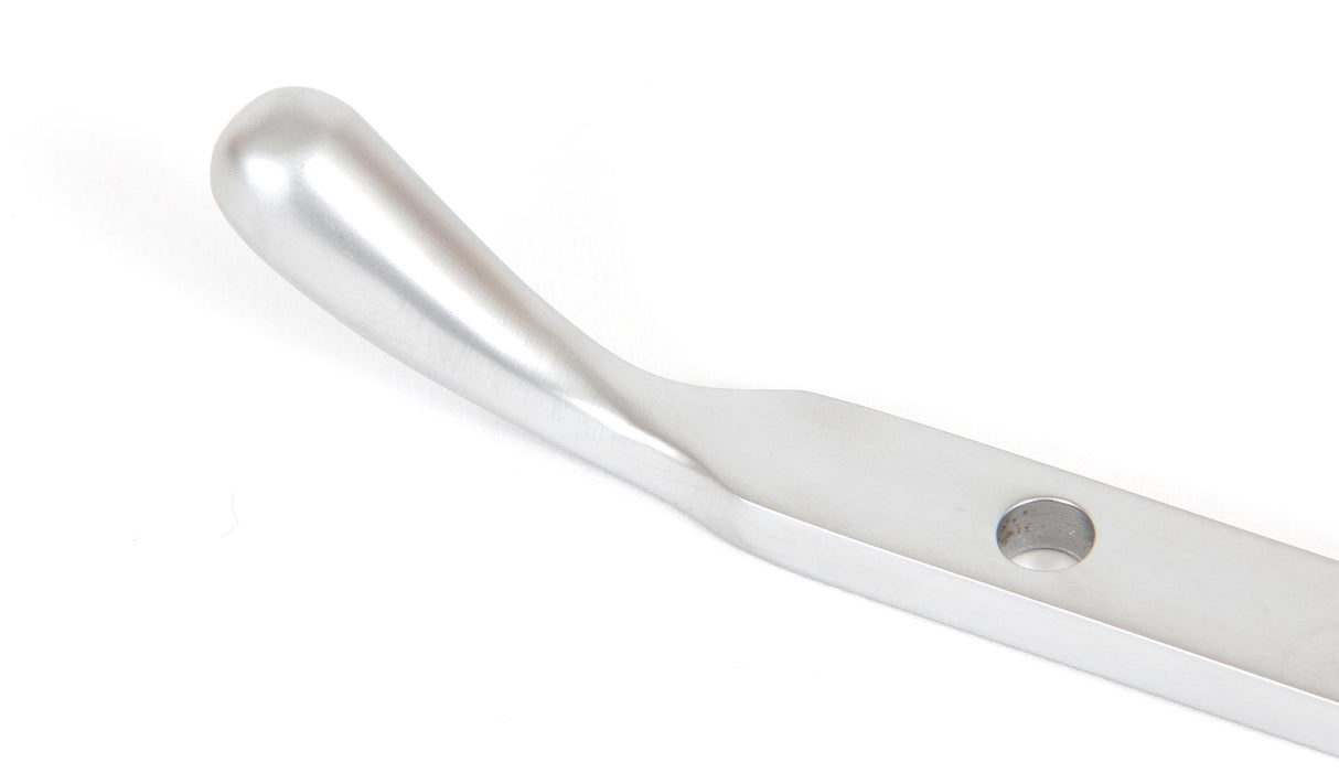 From The Anvil - Satin Chrome 10" Peardrop Stay | Sku. 33348 | Trade Door Handles.