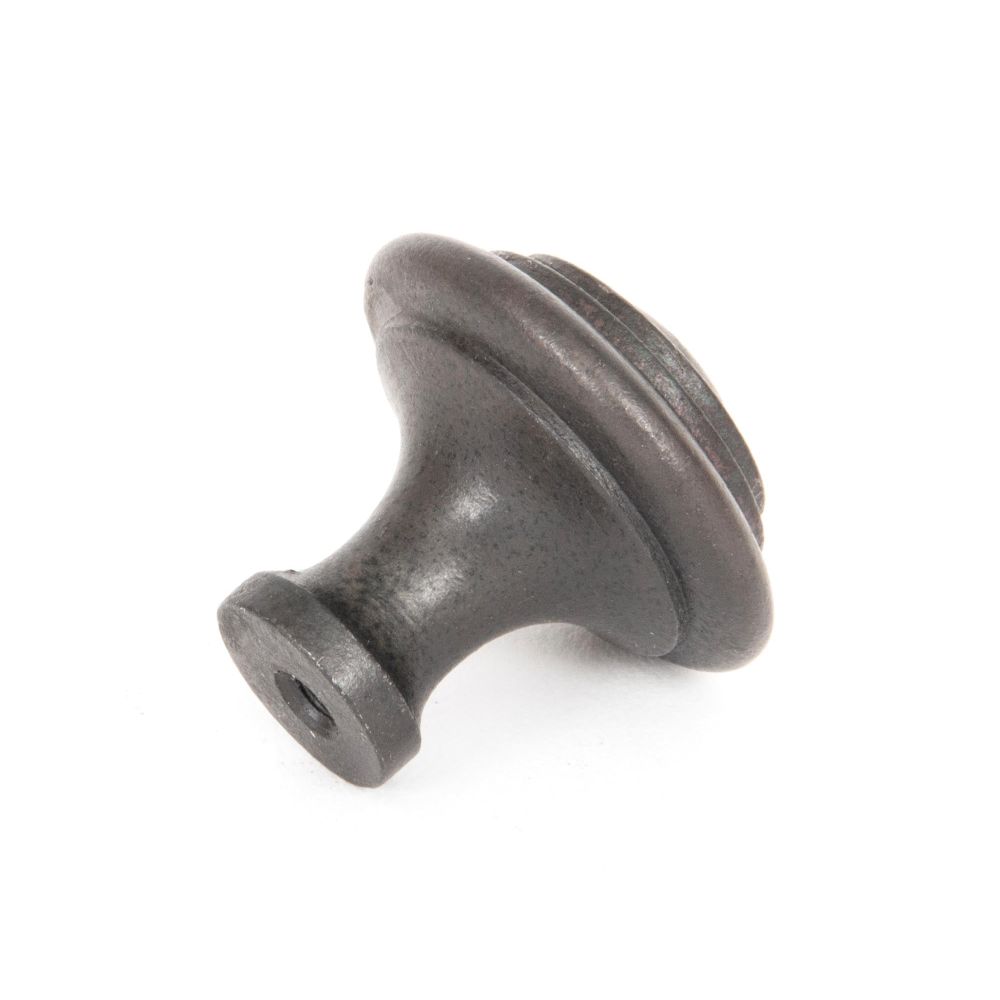 From The Anvil - Beeswax Ringed Cabinet Knob - Large | Sku. 33380 | Trade Door Handles.