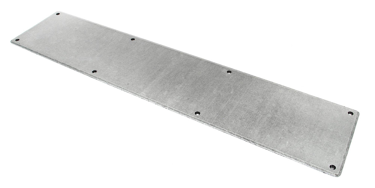 From The Anvil - Pewter 700mm x 150mm Kick Plate | Sku. 33388 | Trade Door Handles.