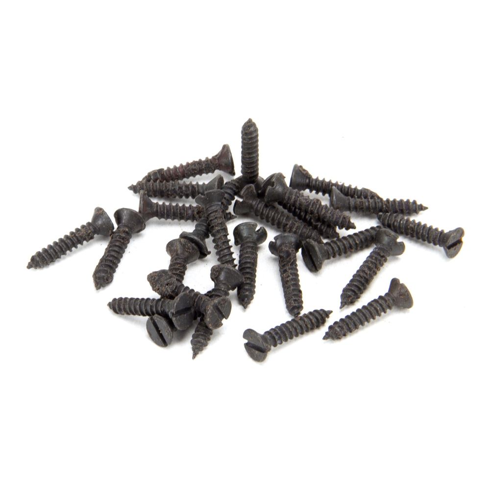 From The Anvil - Beeswax 6 x 3/4" Countersunk Screws (25) | Sku. 33406 | Trade Door Handles.