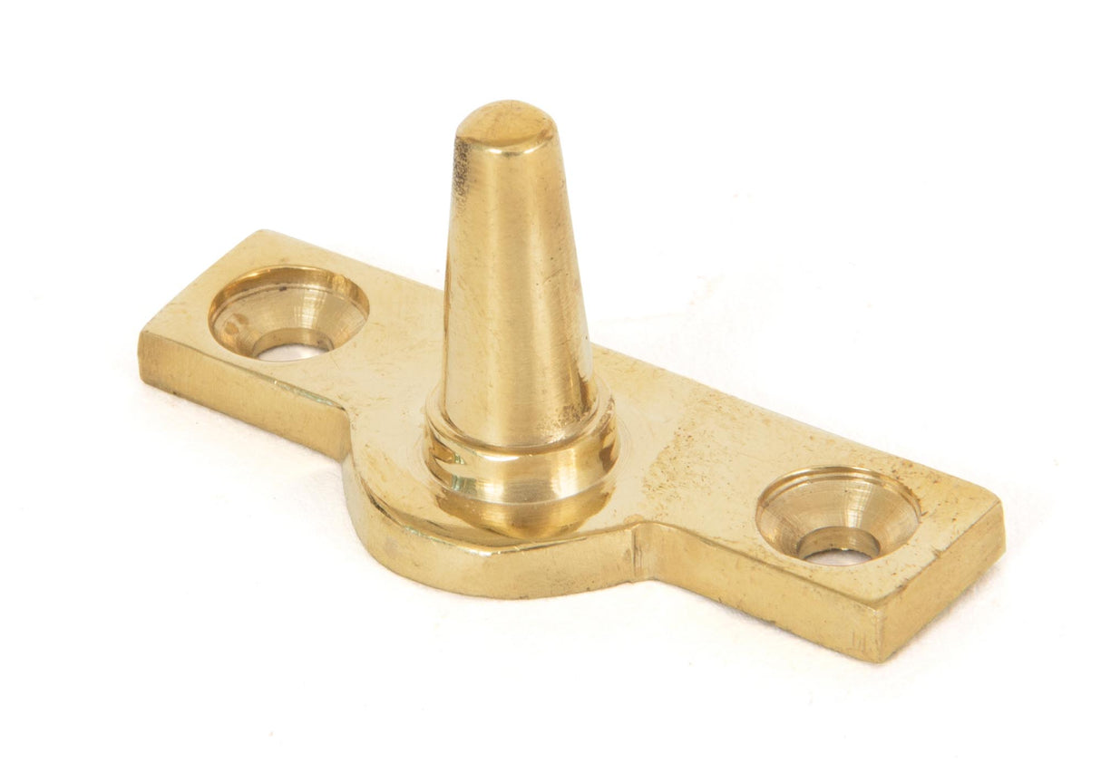 From The Anvil - Polished Brass Offset Stay Pin | Sku. 33457 | Trade Door Handles.