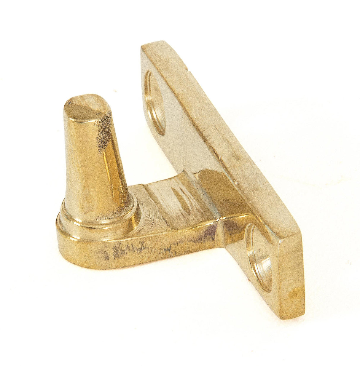 From The Anvil - Polished Brass Cranked Stay Pin | Sku. 33458 | Trade Door Handles.