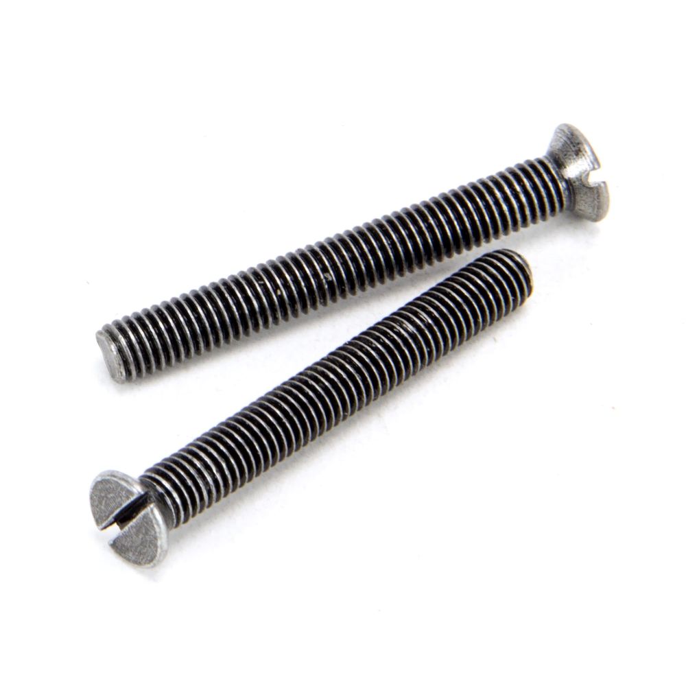 From The Anvil - Pewter M5 x 40mm Male Screws (2) | Sku. 33464 | Trade Door Handles.