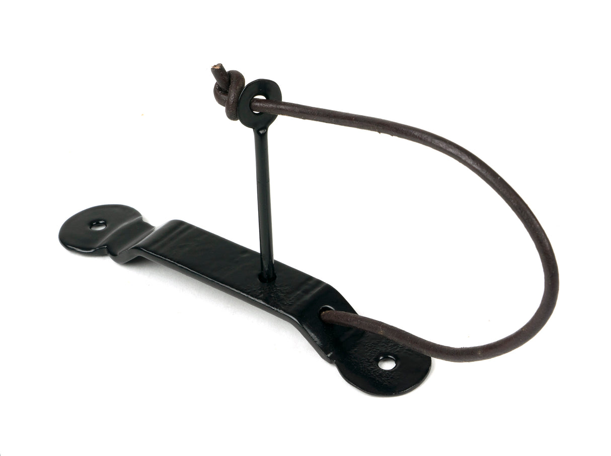 From The Anvil - Black Locking Penny End Screw on Staple | Sku. 33487 | Trade Door Handles.