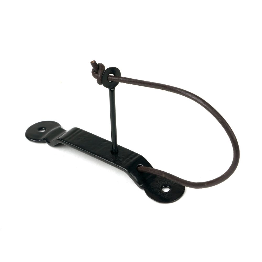 From The Anvil - Black Locking Penny End Screw on Staple | Sku. 33487 | Trade Door Handles.