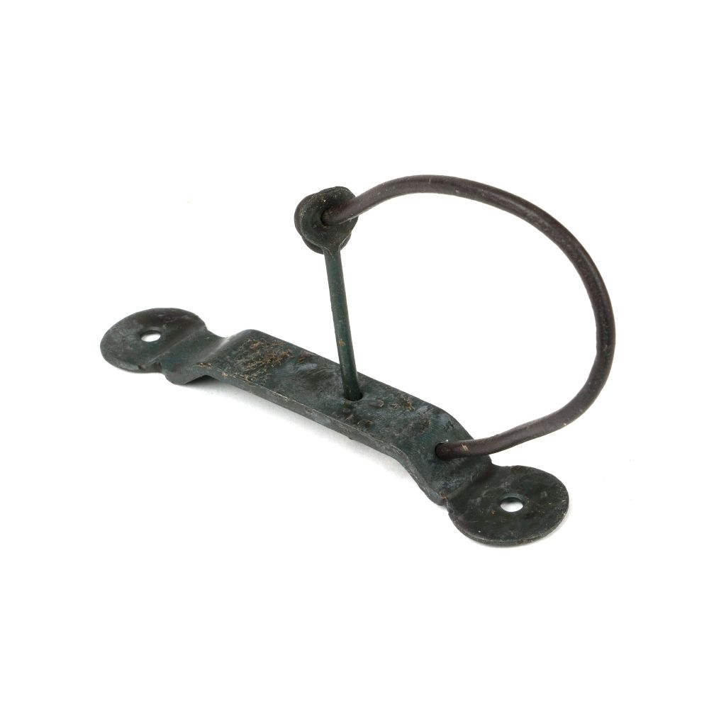 From The Anvil - Beeswax Locking Penny End Screw on Staple | Sku. 33488 | Trade Door Handles.