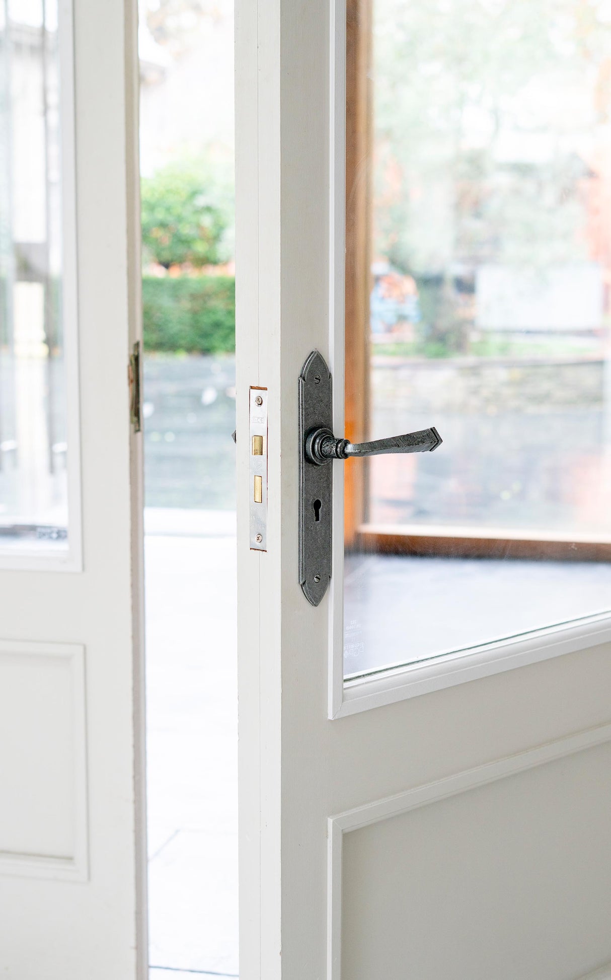 From The Anvil - Pewter Gothic Lever Lock Set | Sku. 33600 | Trade Door Handles.