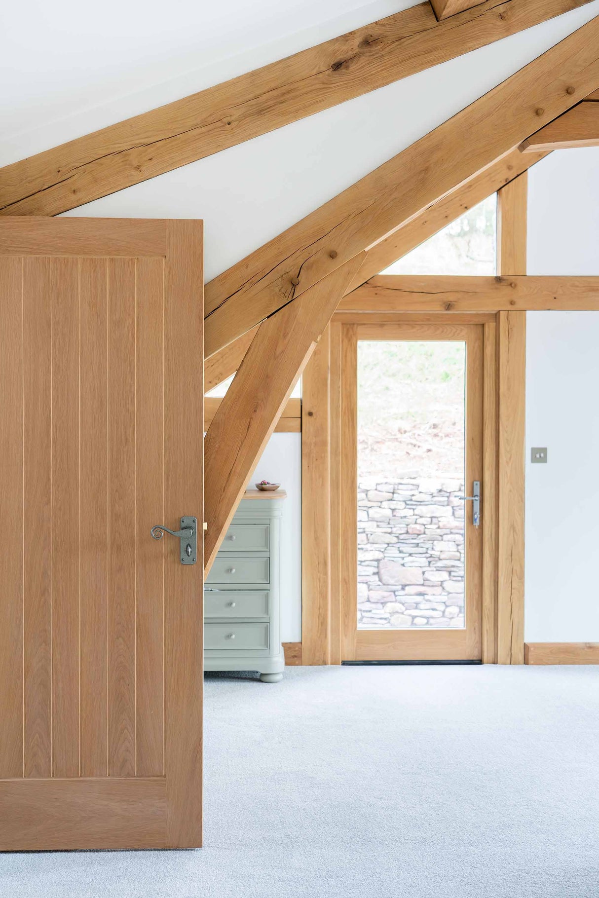 From The Anvil - Pewter Monkeytail Lever Bathroom Set | Sku. 33617 | Trade Door Handles.