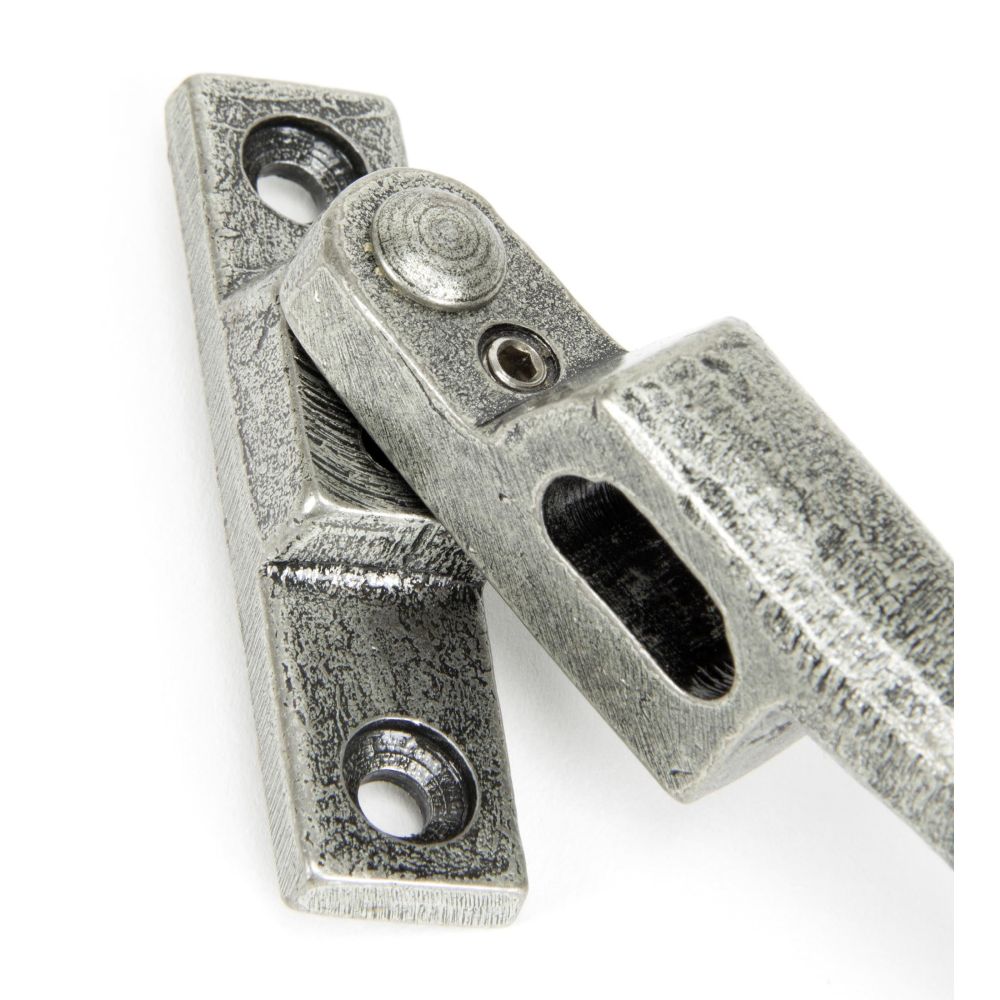 From The Anvil - Pewter Locking Night-Vent Monkeytail Fastener - RH | Sku. 33619 | Trade Door Handles.