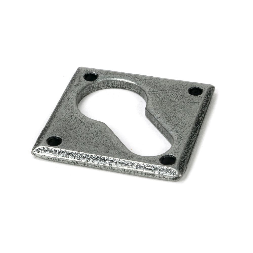 From The Anvil - Pewter Diamond Euro Escutcheon | Sku. 33622 | Trade Door Handles.