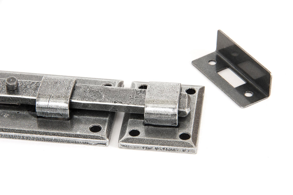 From The Anvil - Pewter 10" French Door Bolt | Sku. 33624 | Trade Door Handles.