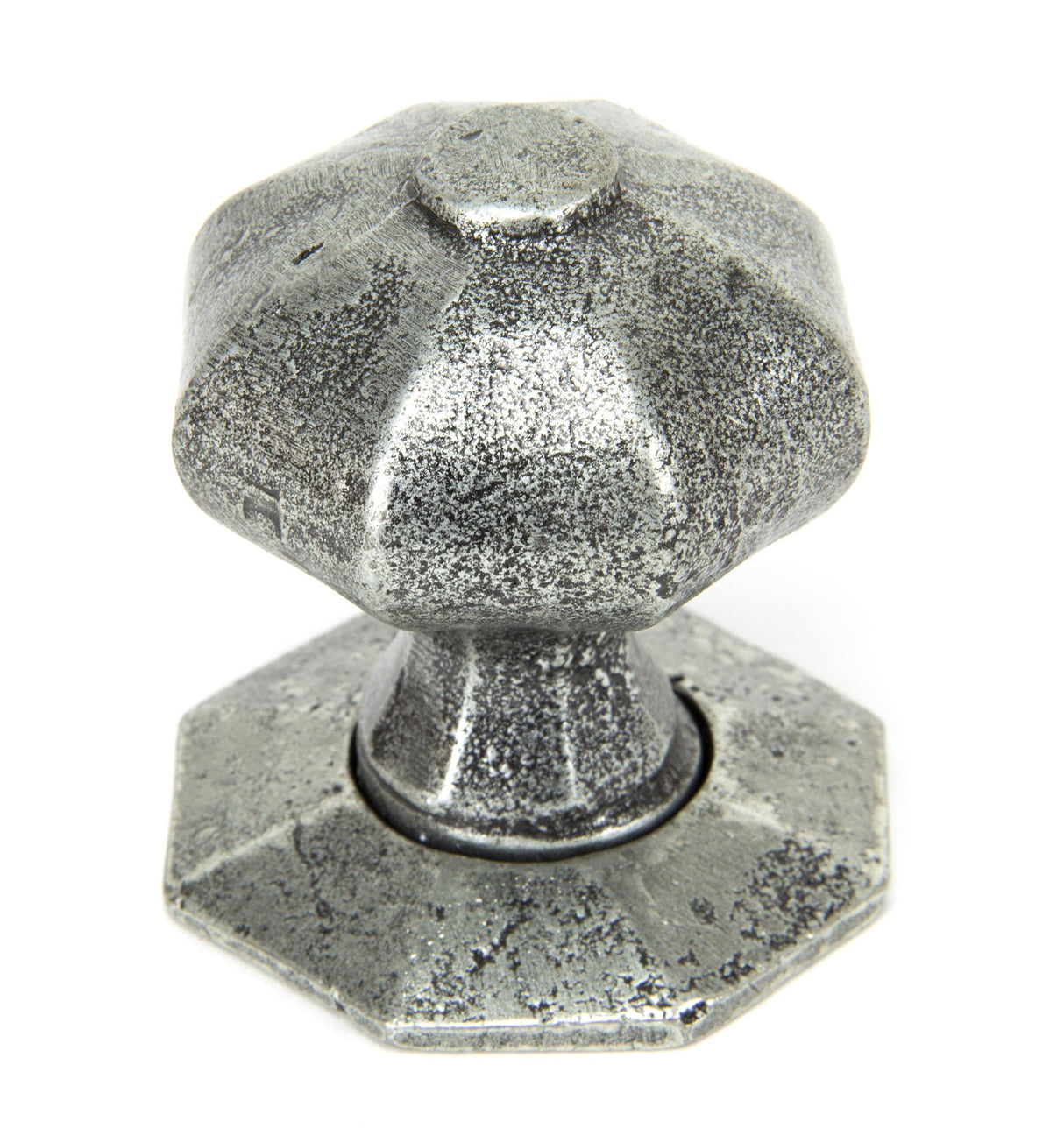 From The Anvil - Pewter Octagonal Mortice/Rim Knob Set | Sku. 33643 | Trade Door Handles.