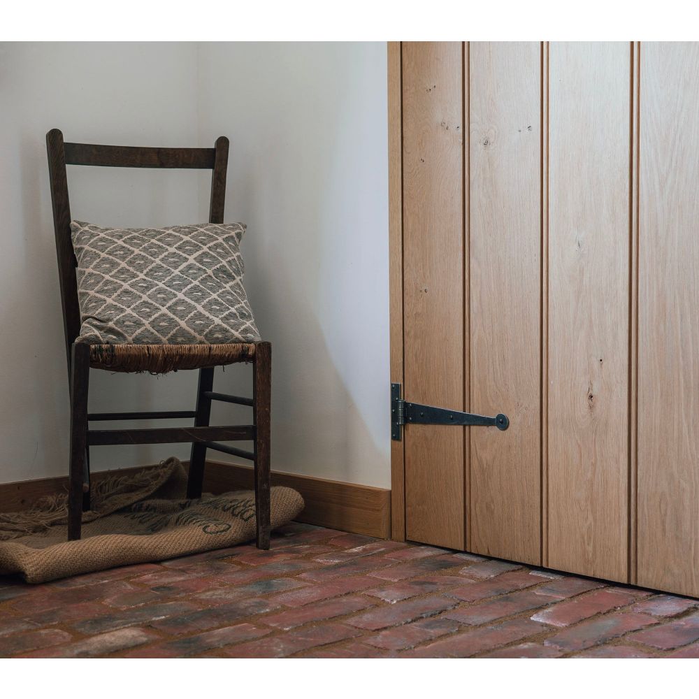 From The Anvil - Pewter 12" Penny End T Hinge (pair) | Sku. 33652 | Trade Door Handles.