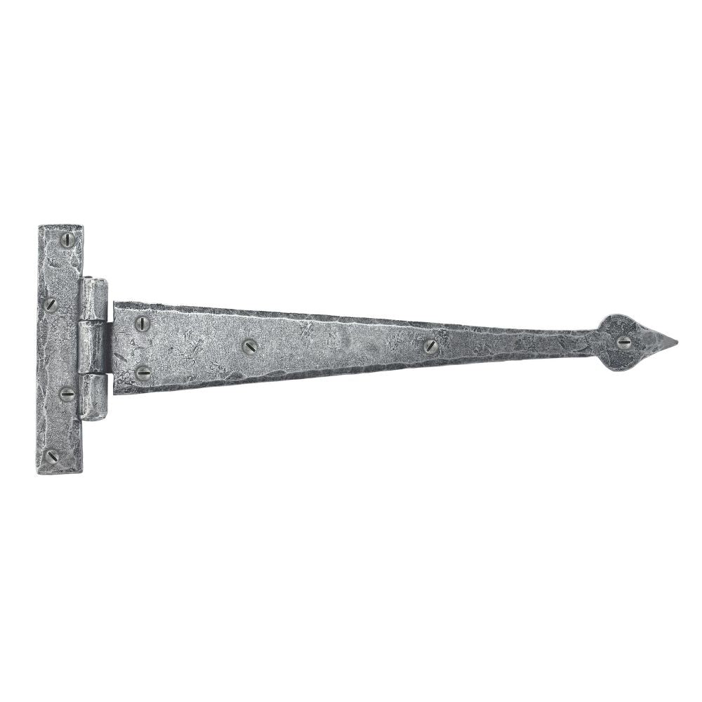 From The Anvil - Pewter 12" Arrow Head T Hinge (pair) | Sku. 33657 | Trade Door Handles.
