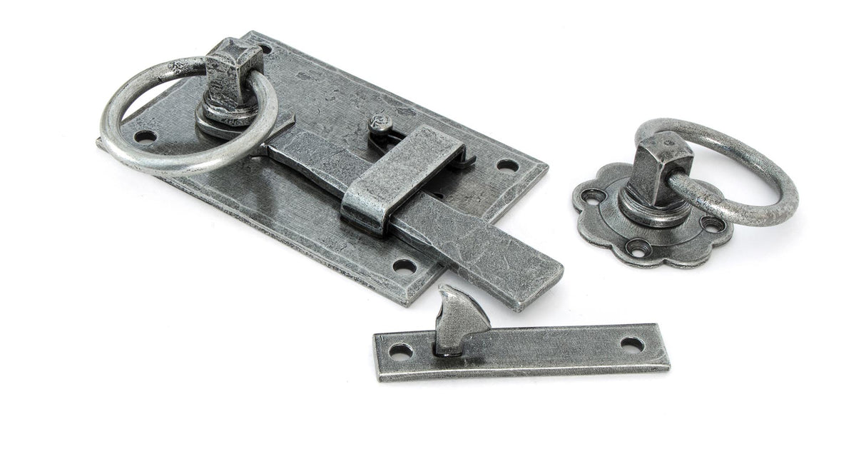 From The Anvil - Pewter Cottage Latch - LH | Sku. 33666 | Trade Door Handles.