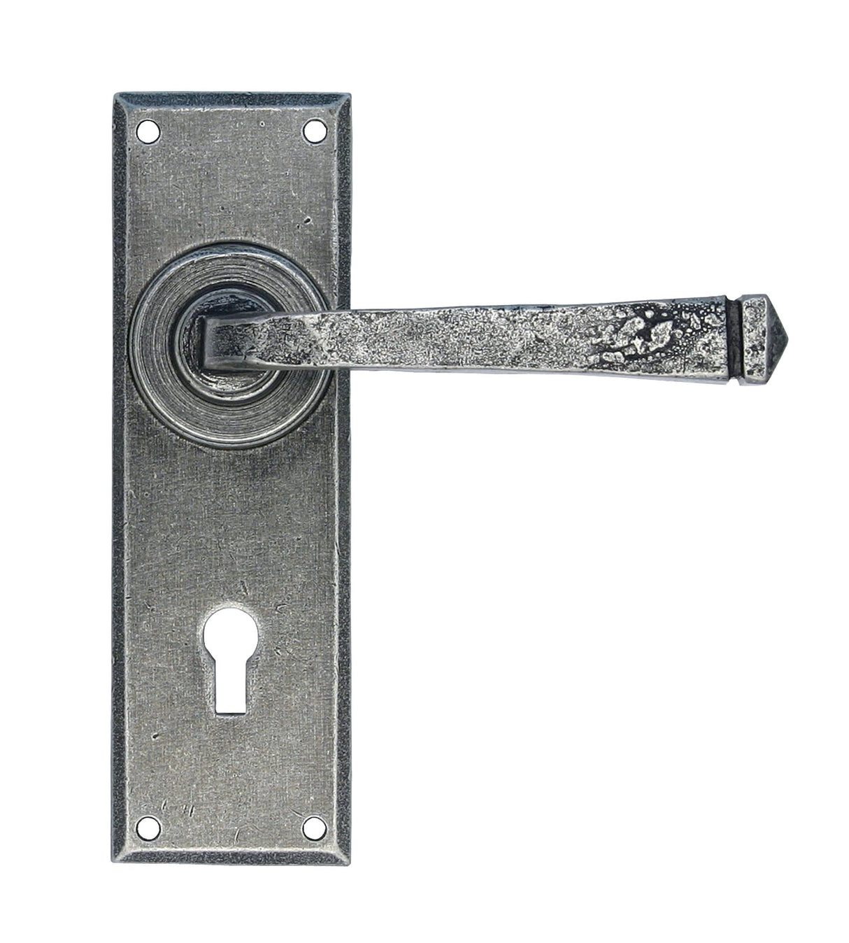 From The Anvil - Pewter Avon Lever Lock Set | Sku. 33700 | Trade Door Handles.
