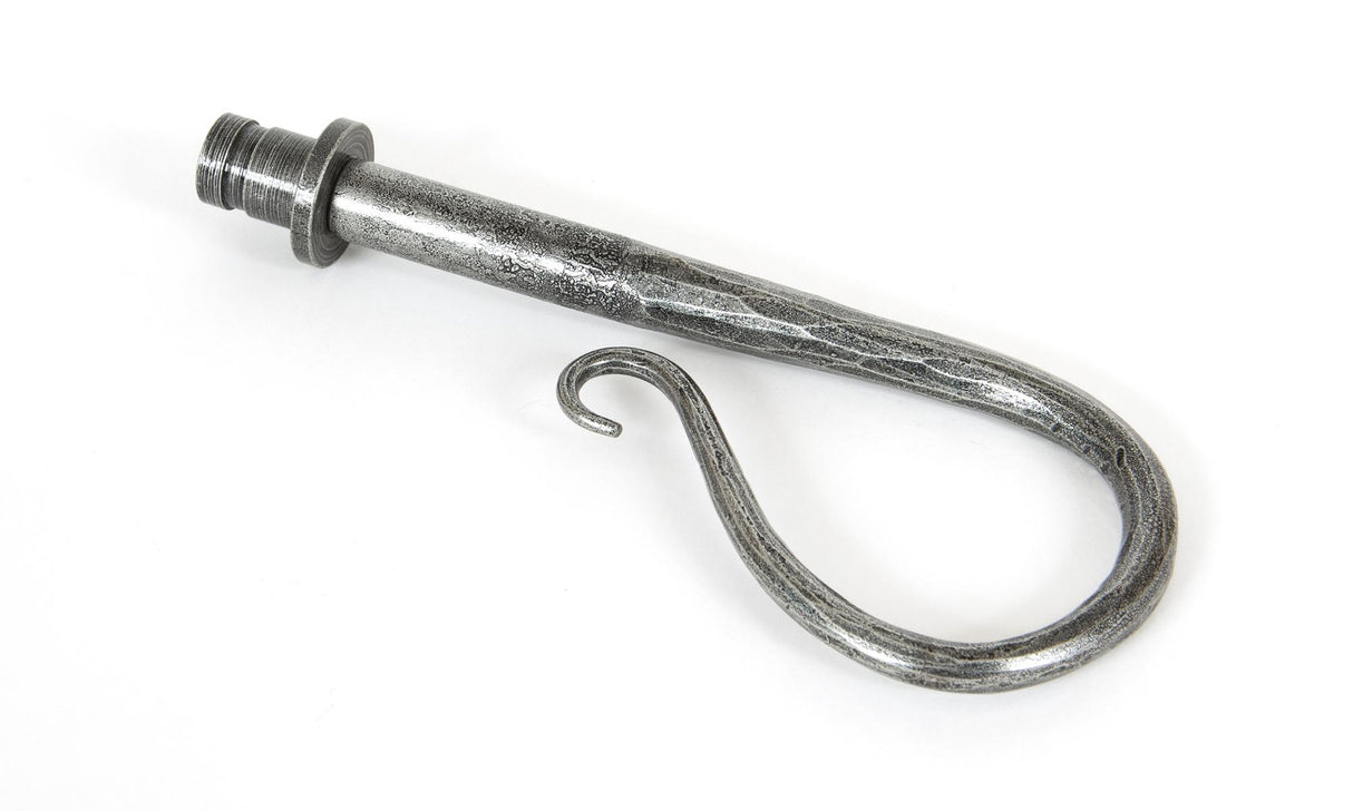 From The Anvil - Pewter Shepherd's Crook Curtain Finial (pair) | Sku. 33708 | Trade Door Handles.