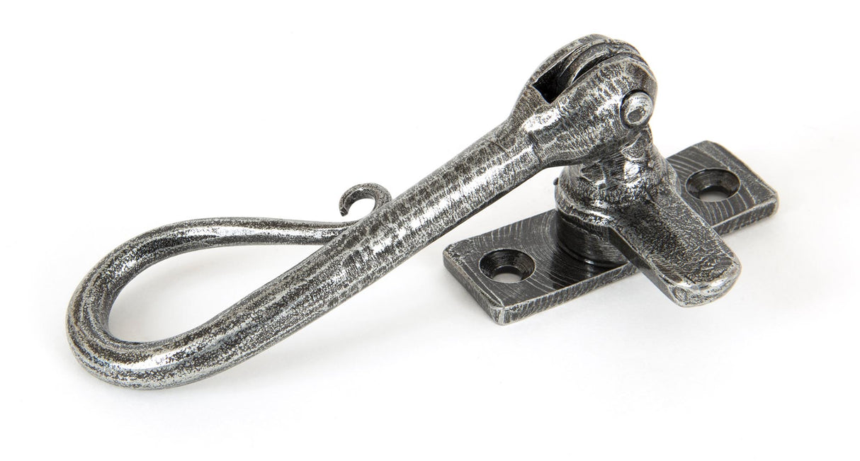 From The Anvil - Pewter Shepherd's Crook Fastener | Sku. 33727 | Trade Door Handles.
