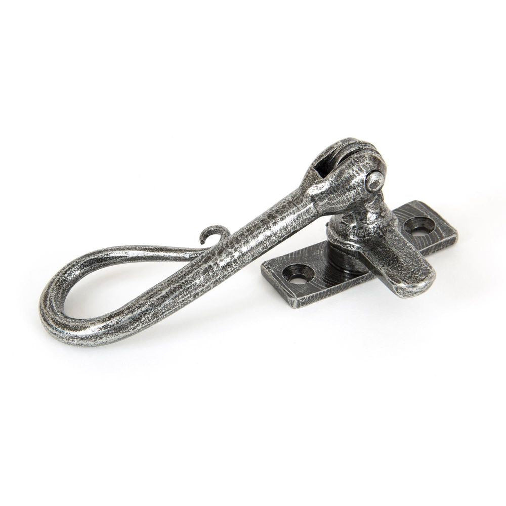 From The Anvil - Pewter Shepherd's Crook Fastener | Sku. 33727 | Trade Door Handles.