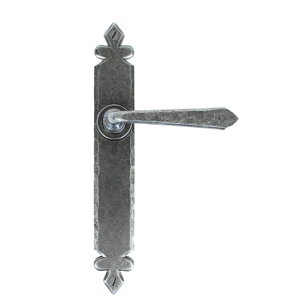 From The Anvil - Pewter Cromwell Lever Latch Set | Sku. 33731 | Trade Door Handles.