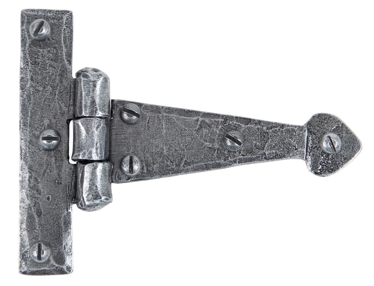 From The Anvil - Pewter 4" Arrow Head T Hinge (pair) | Sku. 33774 | Trade Door Handles.