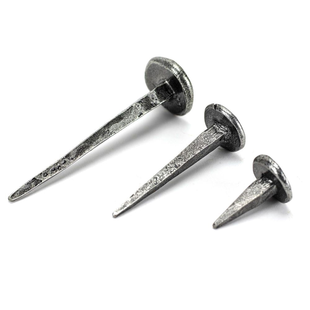 From The Anvil - Pewter 2" Handmade Nail | Sku. 33775 | Trade Door Handles.