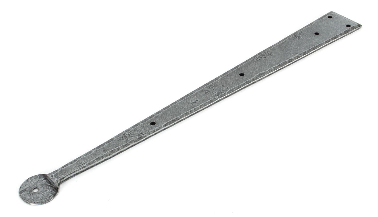 From The Anvil - Pewter 18" Penny End Hinge Front (pair) | Sku. 33786 | Trade Door Handles.