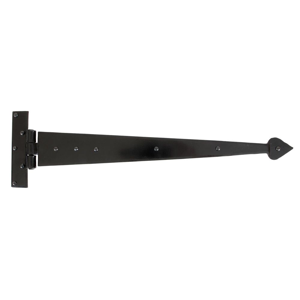 From The Anvil - Black 22" Arrow Head T Hinge (pair) | Sku. 33808 | Trade Door Handles.