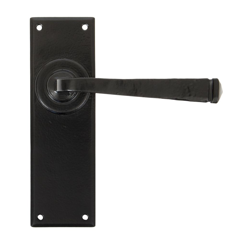 From The Anvil - Black Avon Lever Latch Set | Sku. 33823 | Trade Door Handles.
