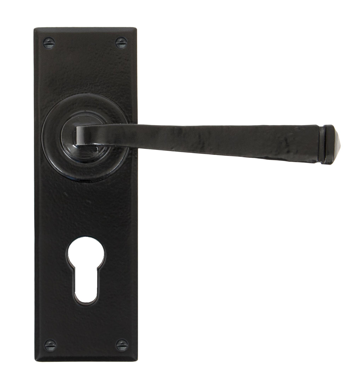 From The Anvil - Black Avon Lever Euro Lock Set | Sku. 33826 | Trade Door Handles.