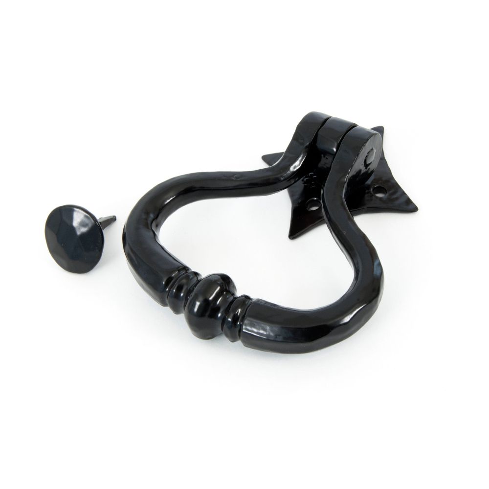 From The Anvil - Black Shakespeare Door Knocker | Sku. 33839 | Trade Door Handles.