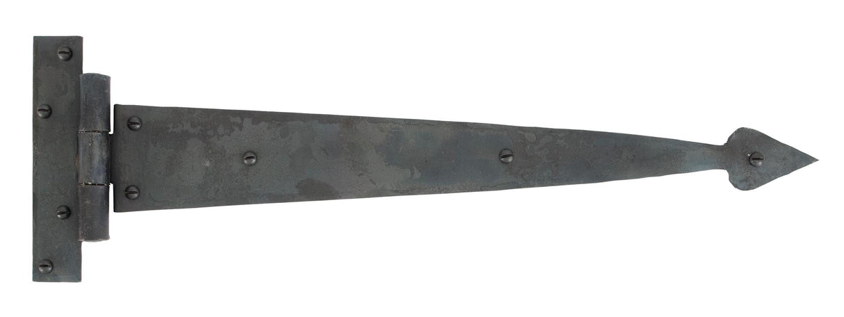 From The Anvil - Beeswax 15" Arrow Head T Hinge (pair) | Sku. 33843 | Trade Door Handles.