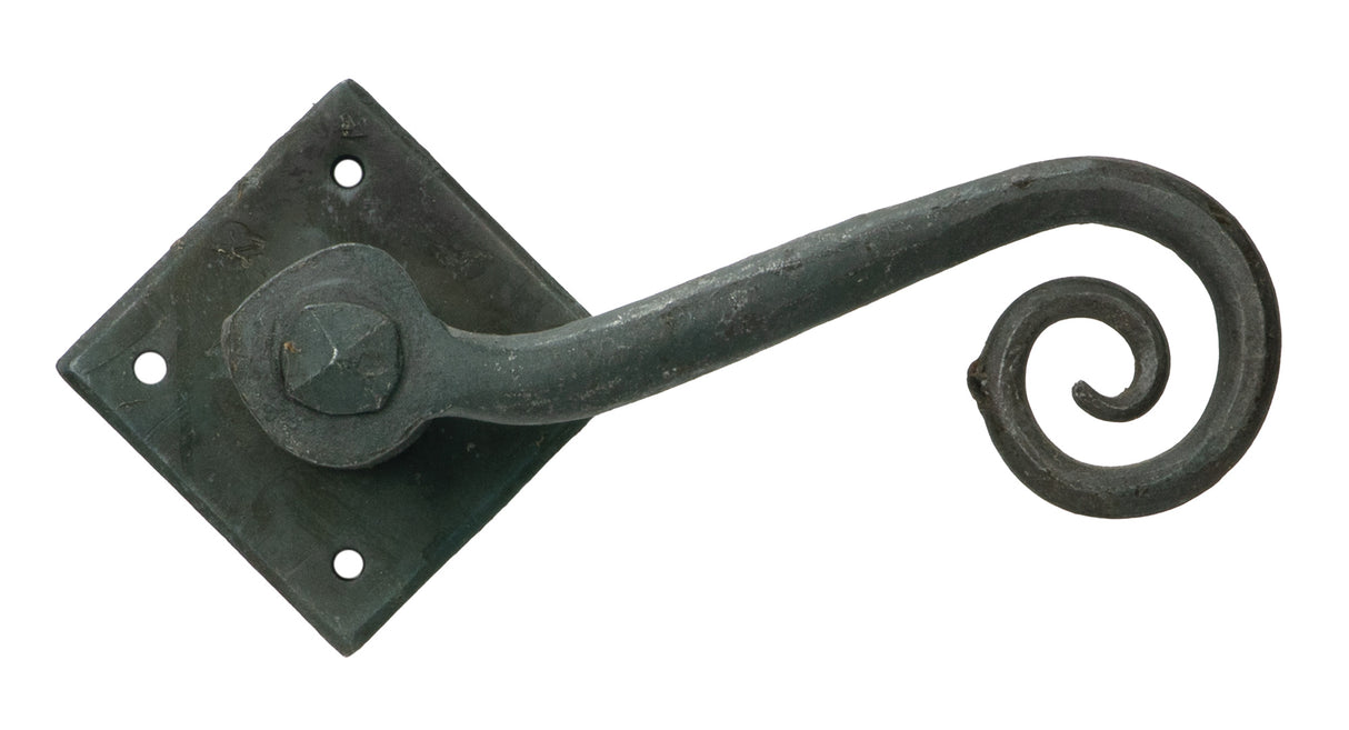 From The Anvil - Beeswax Monkeytail Lever on Rose Set (Diamond) | Sku. 33848 | Trade Door Handles.