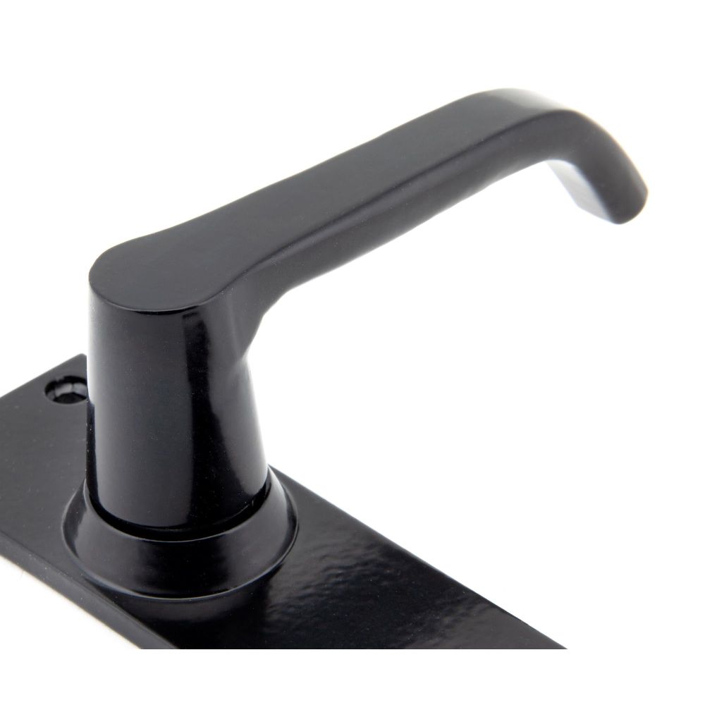 From The Anvil - Black Deluxe Lever Lock Set | Sku. 33877 | Trade Door Handles.