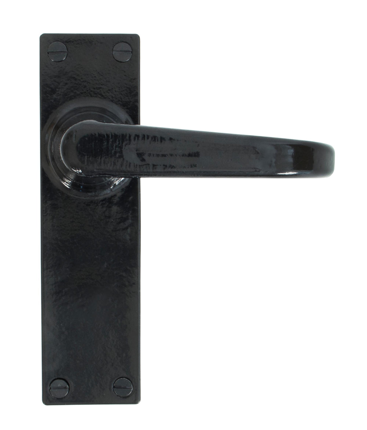 From The Anvil - Black Deluxe Lever Latch Set | Sku. 33878 | Trade Door Handles.
