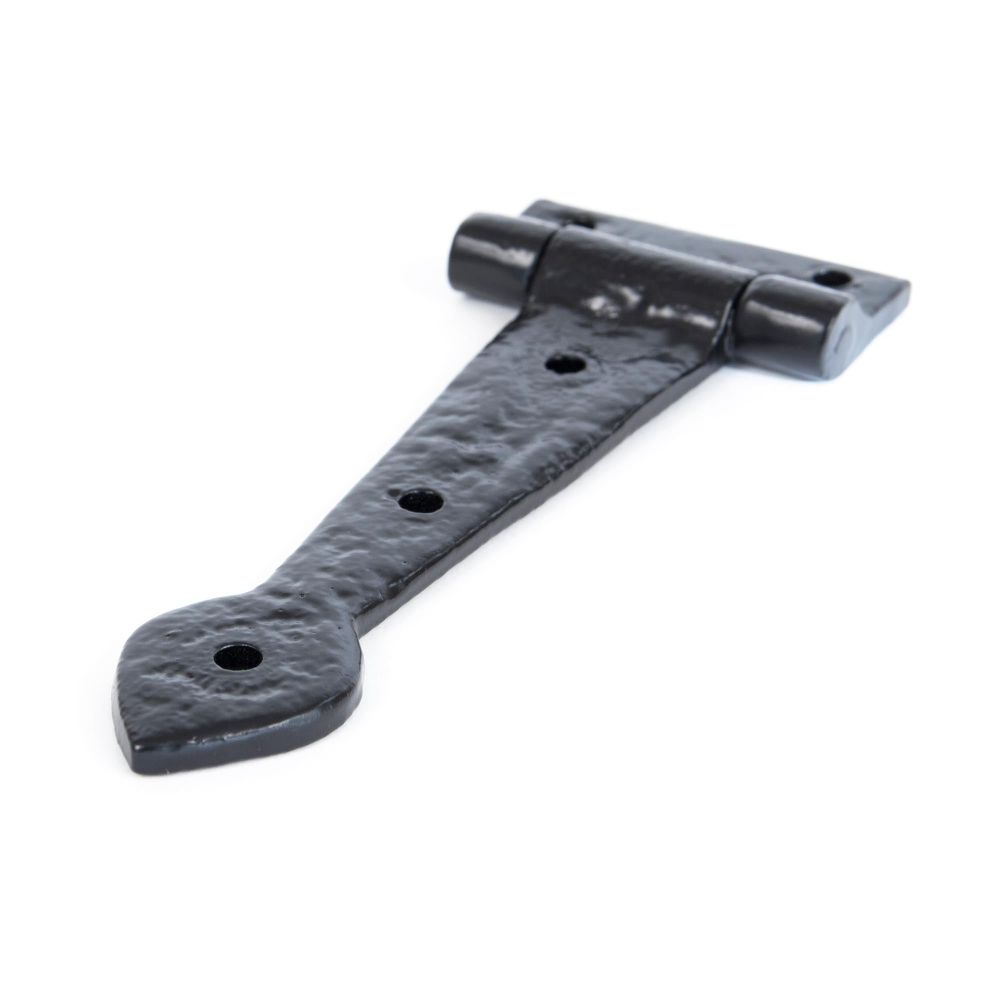 From The Anvil - Black Textured 6" Cast T Hinge (pair) | Sku. 33884 | Trade Door Handles.