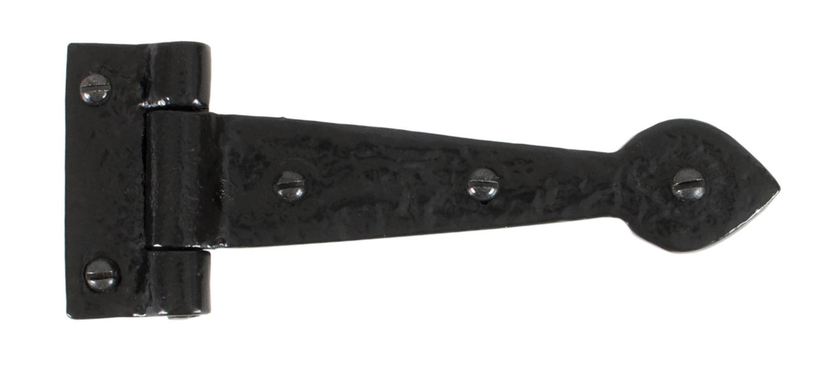 From The Anvil - Black Textured 6" Cast T Hinge (pair) | Sku. 33884 | Trade Door Handles.