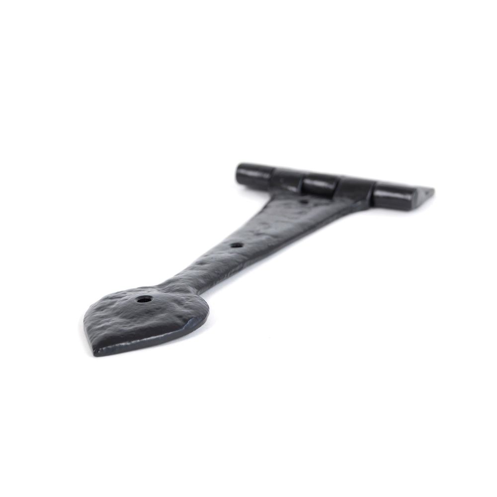 From The Anvil - Black Textured 10‚¬Å¡½" Cast T Hinge (pair) | Sku. 33885 | Trade Door Handles.