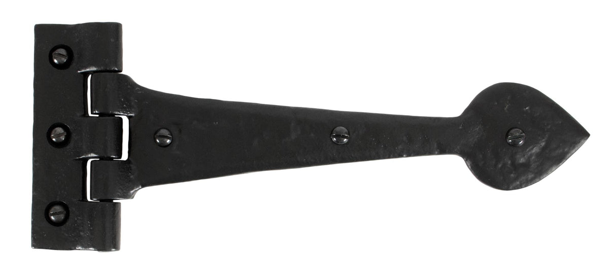 From The Anvil - Black Textured 10‚¬Å¡½" Cast T Hinge (pair) | Sku. 33885 | Trade Door Handles.