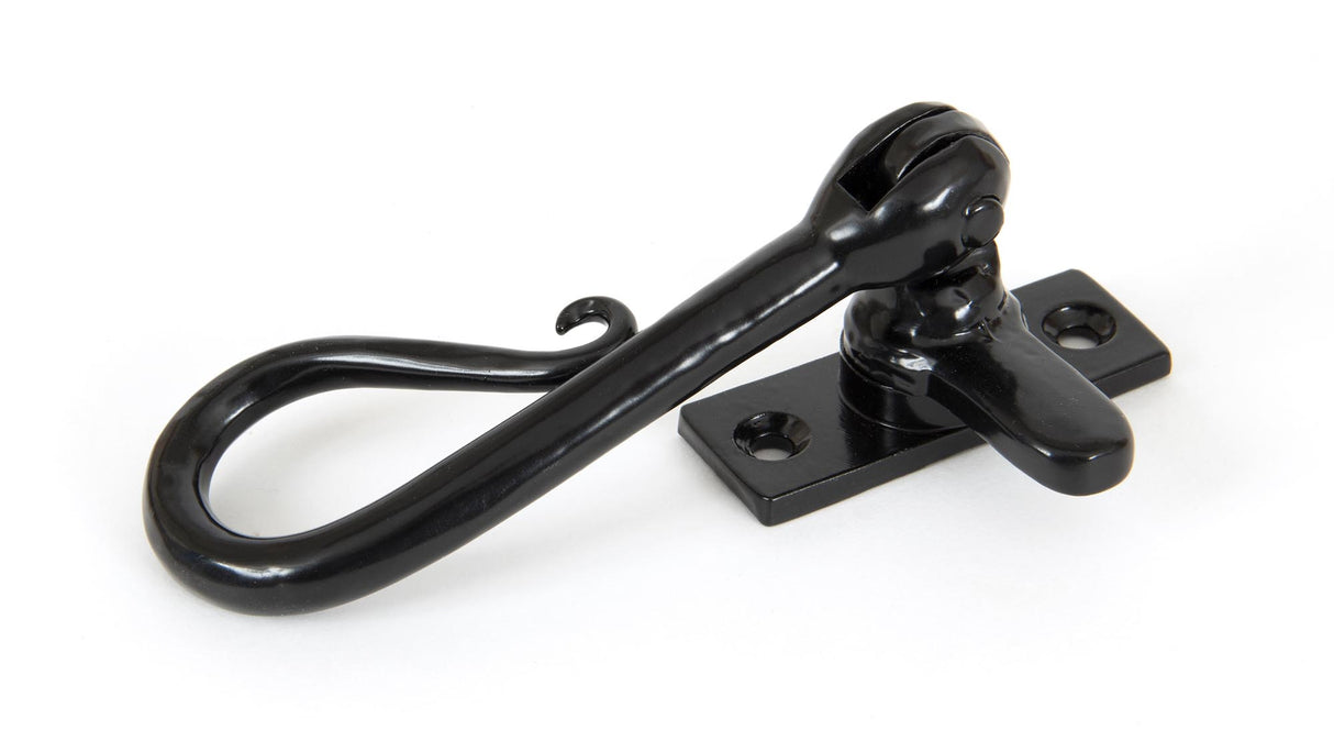 From The Anvil - Black Shepherd's Crook Fastener | Sku. 33956 | Trade Door Handles.