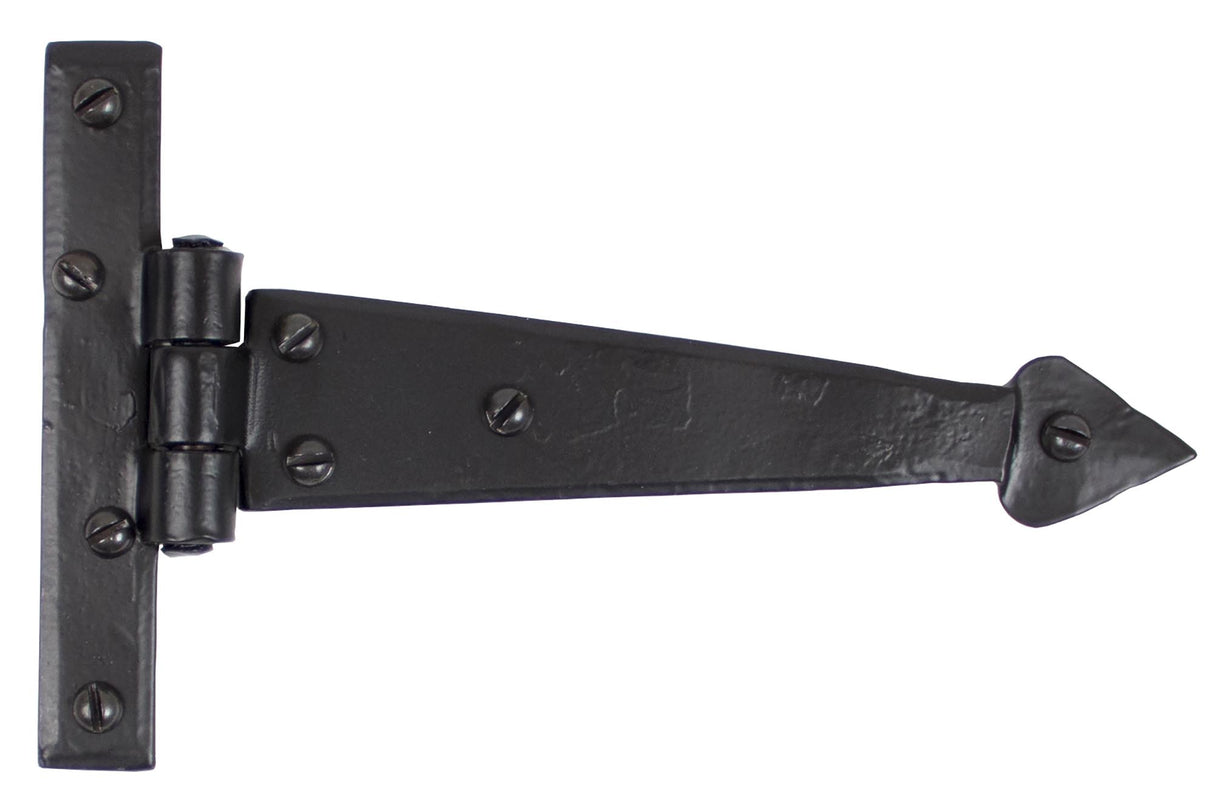 From The Anvil - Black 6" Arrow Head T Hinge (pair) | Sku. 33972 | Trade Door Handles.