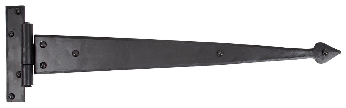 From The Anvil - Black 18" Arrow Head T Hinge (pair) | Sku. 33974 | Trade Door Handles.
