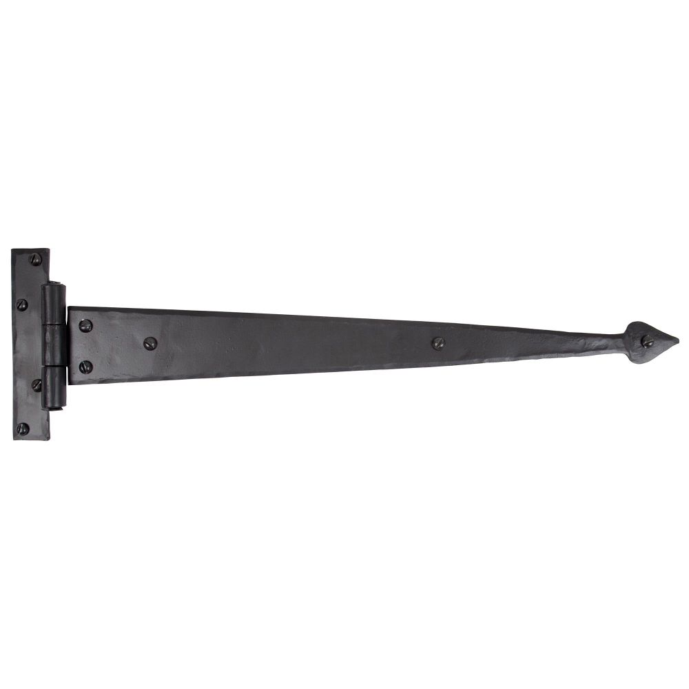 From The Anvil - Black 18" Arrow Head T Hinge (pair) | Sku. 33974 | Trade Door Handles.