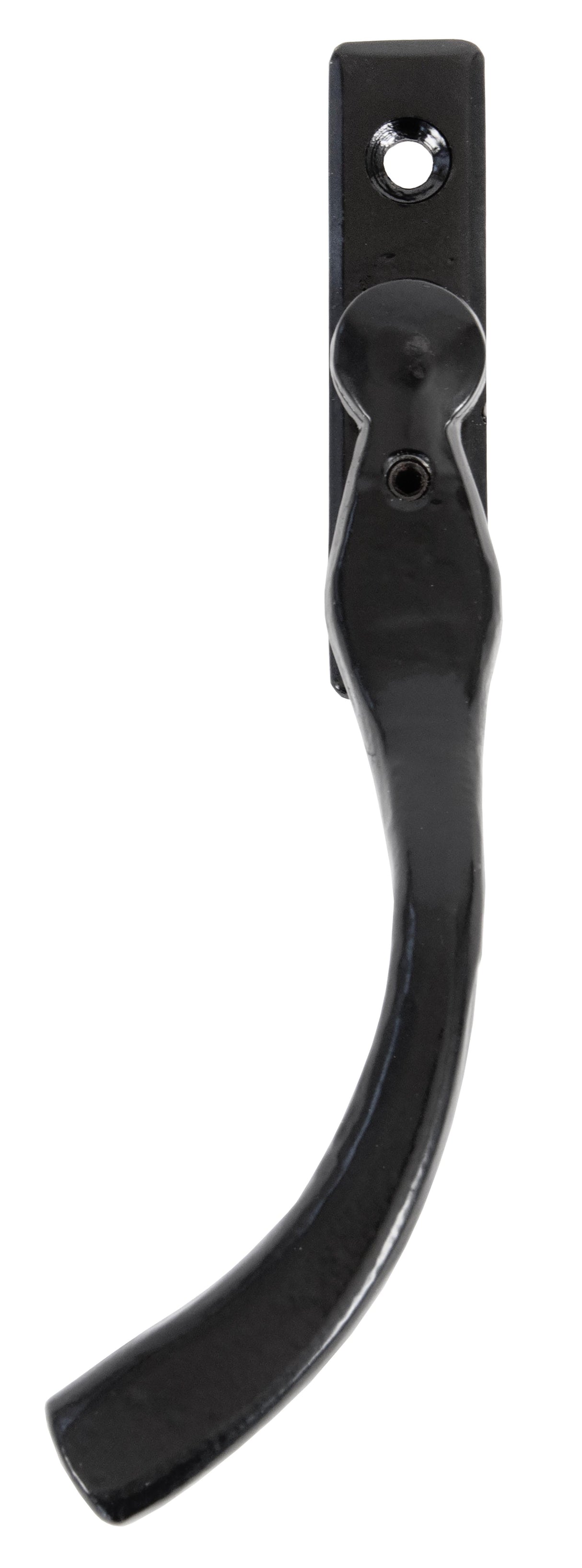 From The Anvil - Black 16mm Peardrop Espag - LH | Sku. 33976 | Trade Door Handles.