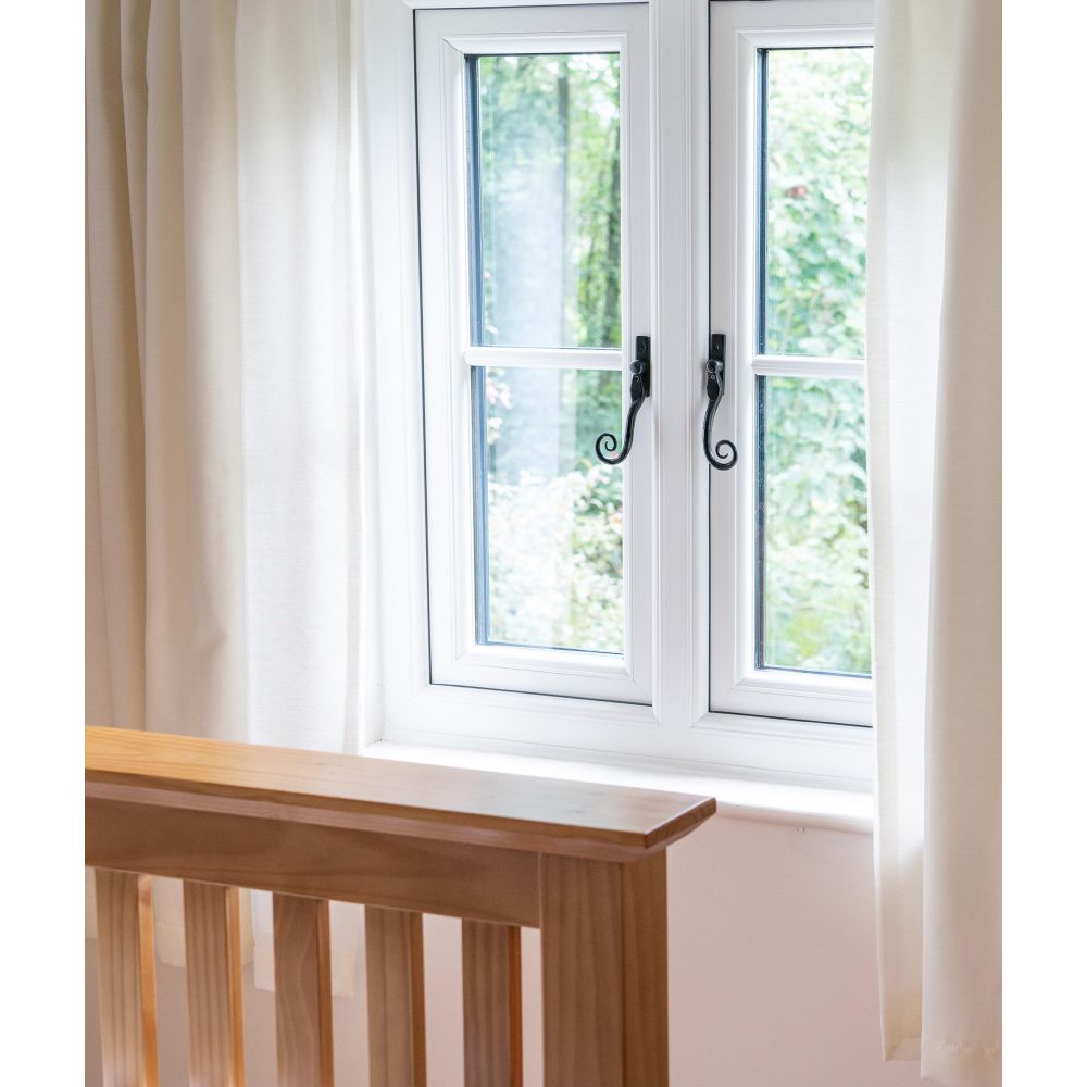 From The Anvil - Black 16mm Monkeytail Espag - LH | Sku. 33984 | Trade Door Handles.